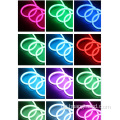 Neon Light Strip Flexible Verfolgung von RGB -Farben, die wasserdichte Projektleuchten im Freien ändern, weiche LED